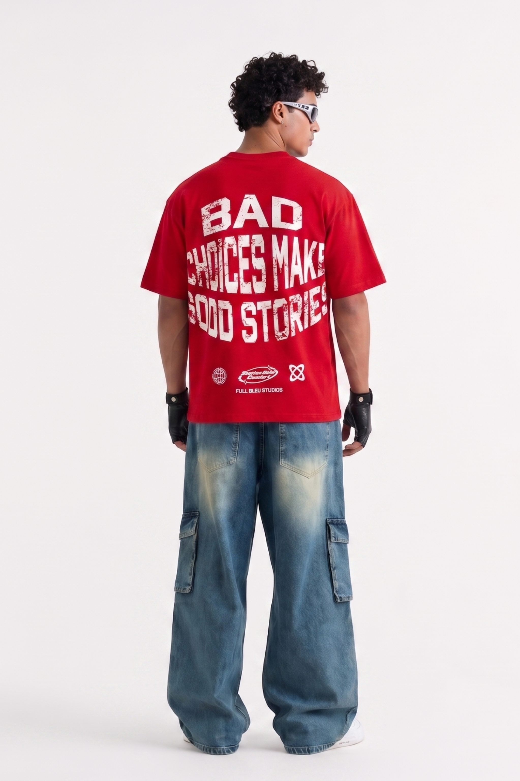 Bad Choices Good Stories Oversized T-shirt